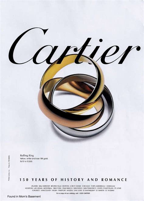 cartier jewelry advertising.